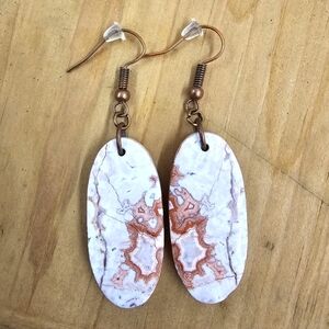 OOAK Genuine Rosita Jasper Earrings